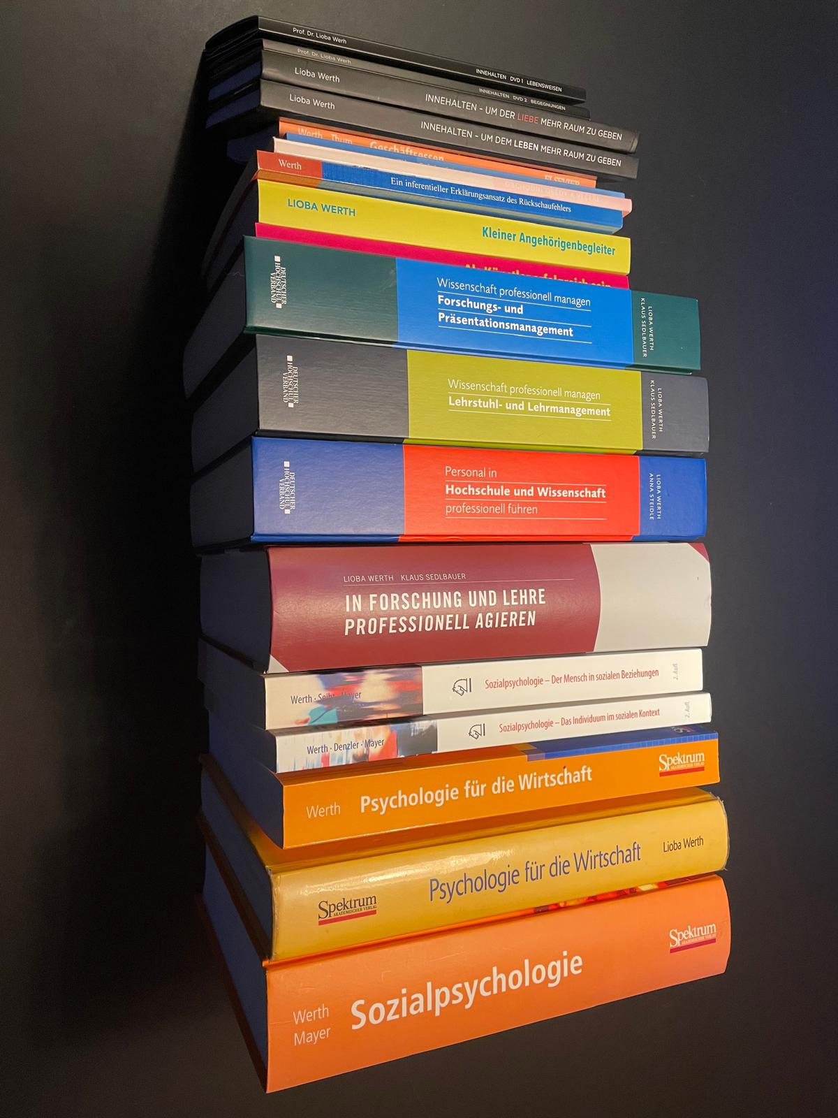 Buchpublikationen von Prof. Dr. Lioba Werth